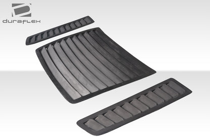 Extreme Dimensions Duraflex GT1 Hood Vents Compatible With 2013-2014 Ford Mustang - 3 Piece - 116568