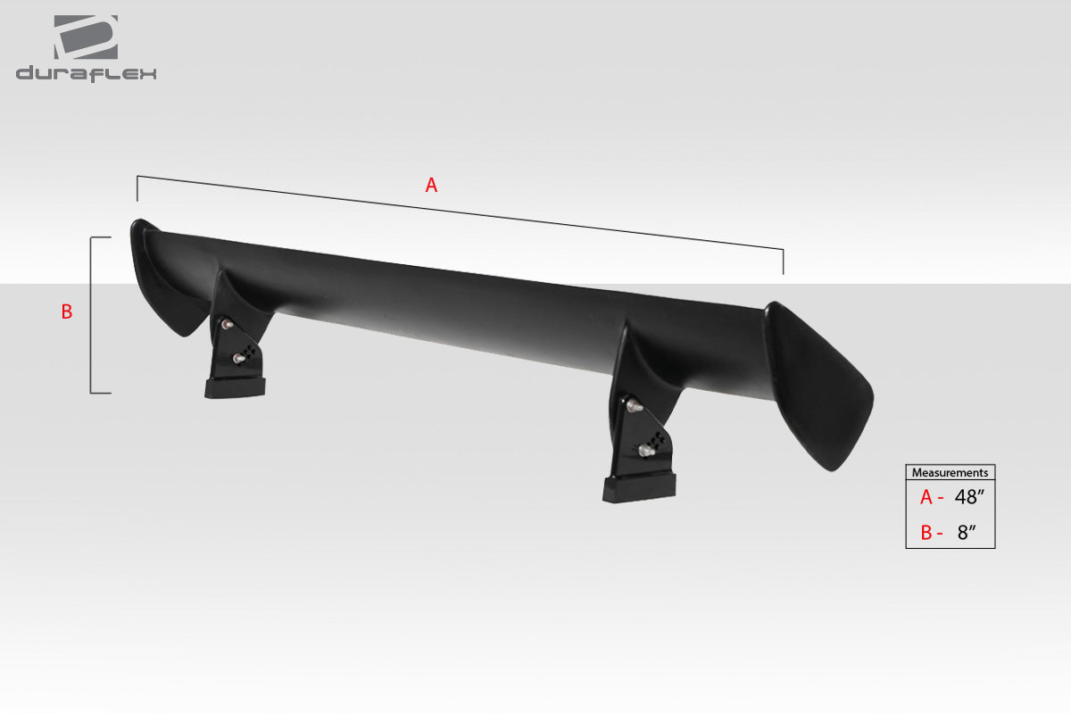 Extreme Dimensions Duraflex GTS Look Wing Spoiler Body Kit - 3 Piece - 116574