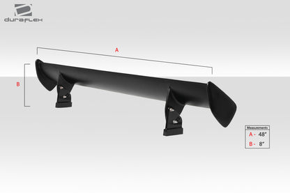 Extreme Dimensions Duraflex GTS Look Wing Spoiler Body Kit - 3 Piece - 116574