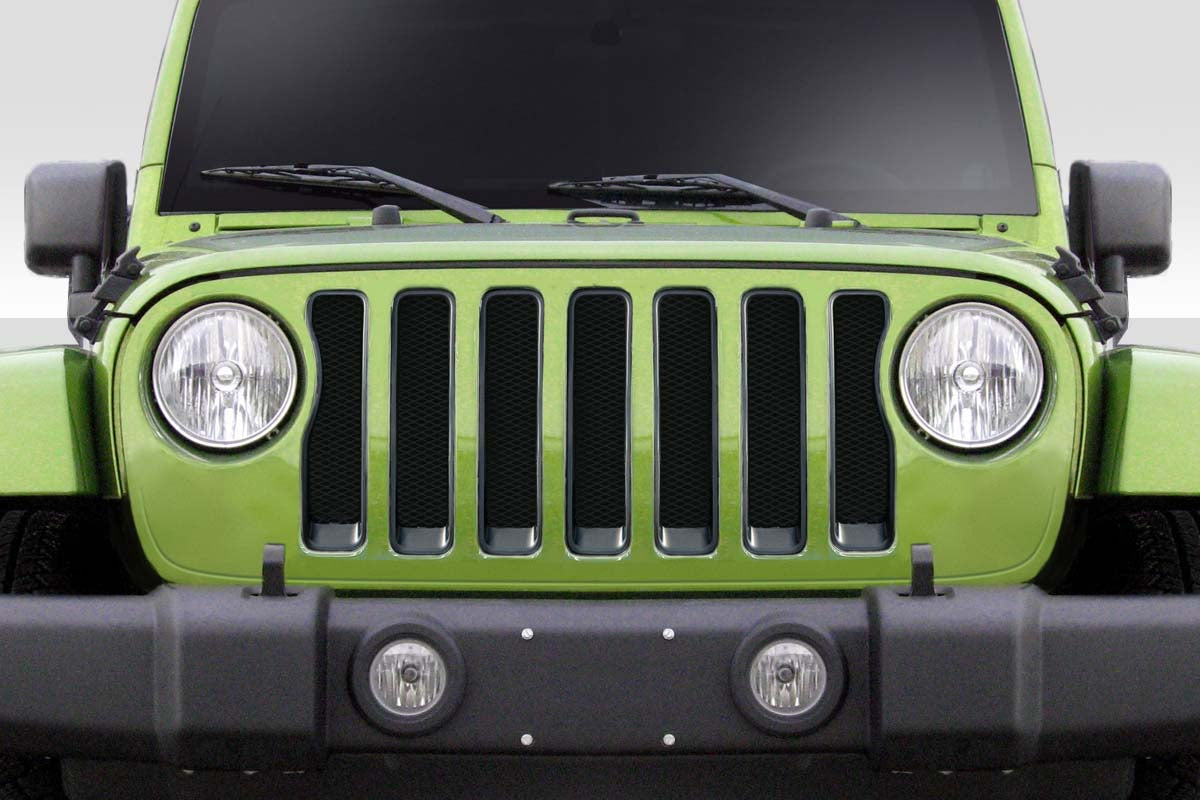 Extreme Dimensions Duraflex JL Look Grille Compatible With 2007-2018 Jeep Wrangler JK - 1 Piece - 116576