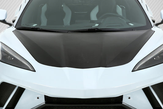 Carbon Creations OEM Look Hood Compatible With 2020-2023 Chevrolet Corvette C8 - 1 Piece - 116582