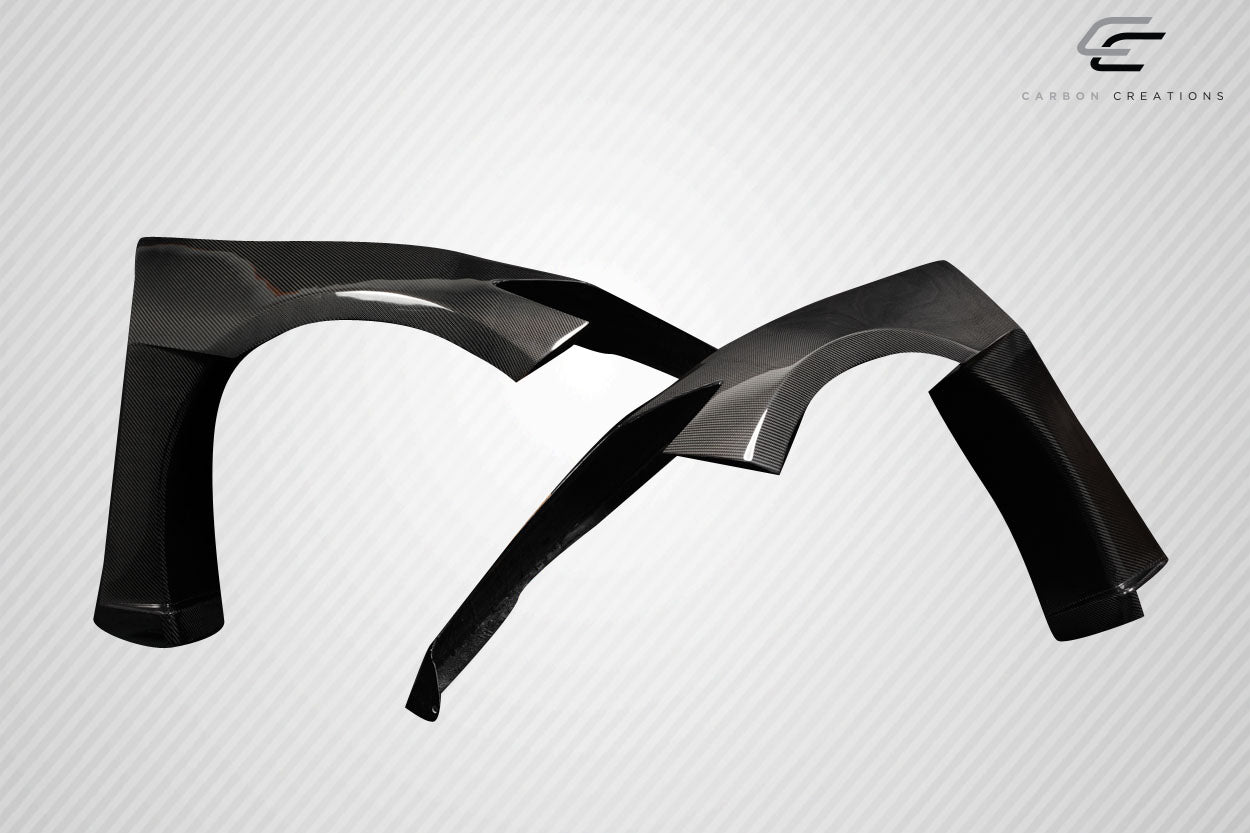 Carbon Creations Gran Veloce Front Fenderss Compatible With 2020-2023 Corvette C8 - 2 Piece - 116584