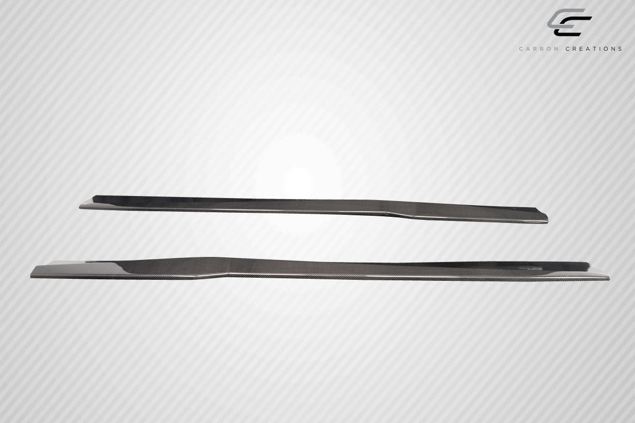 Carbon Creations Gran Veloce Side Skirts Splitters Compatible With 2020-2023 Corvette C8 - 2 Piece - 116586