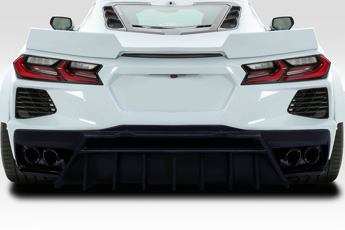 Extreme Dimensions Duraflex Gran Veloce Rear Diffuser Spoiler Compatible With 2020-2023 Corvette C8 - 1 Piece - 116587