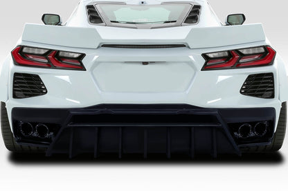 Extreme Dimensions Duraflex Gran Veloce Rear Diffuser Spoiler Compatible With 2020-2023 Corvette C8 - 1 Piece - 116587