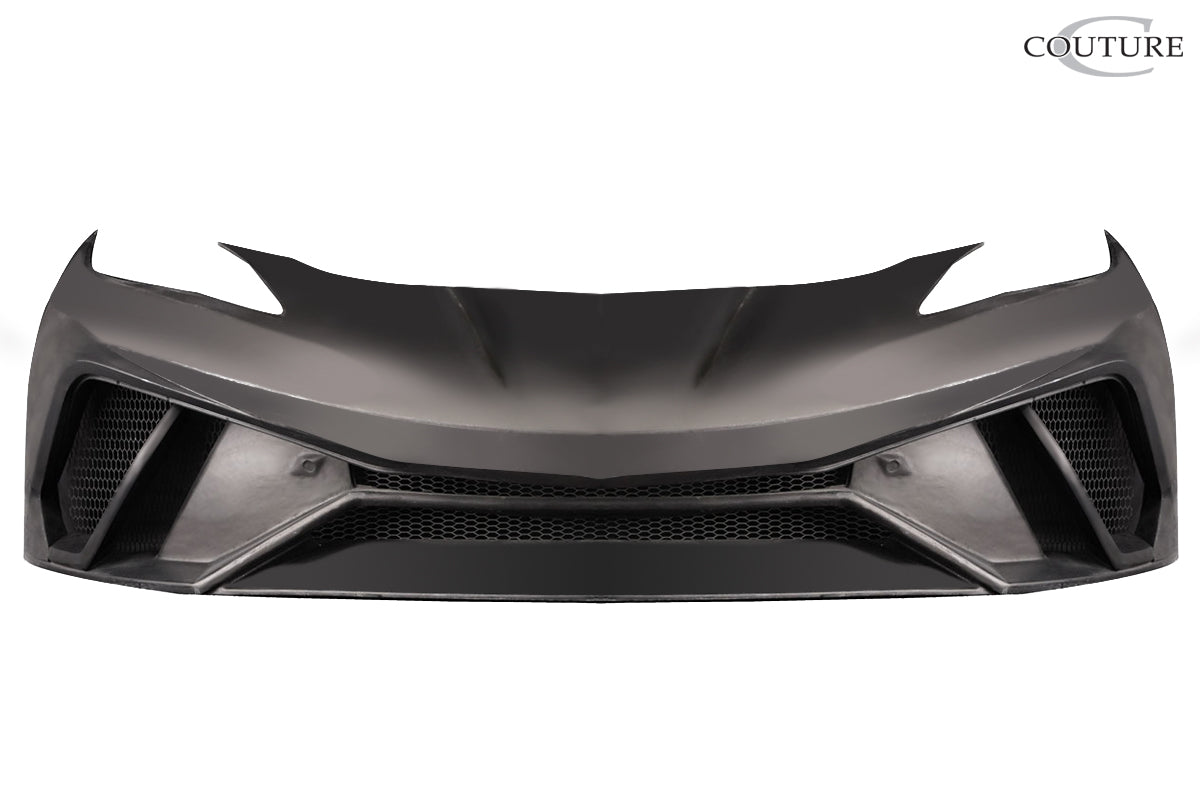 Couture Urethane Gran Veloce Front Bumper Cover Cover Compatible With 2020-2023 Corvette C8 - 1 Piece - 116591