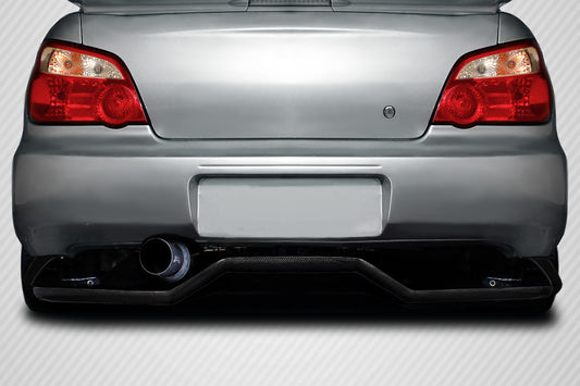 Carbon Creations VTX Rear Lip Add On Spoiler Compatible With 2002-2007 Subaru Impreza - 1 Piece - 116614