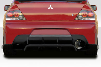 Extreme Dimensions Duraflex VRS Rear Lip Add On Spoiler Compatible With 2003-2006 Mitsubishi Lancer - 3 Piece - 116615