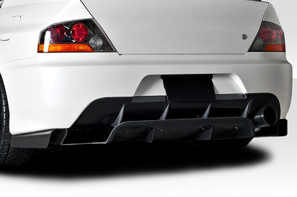 Extreme Dimensions Duraflex VRS Rear Lip Add On Spoiler Compatible With 2003-2006 Mitsubishi Lancer - 3 Piece - 116615