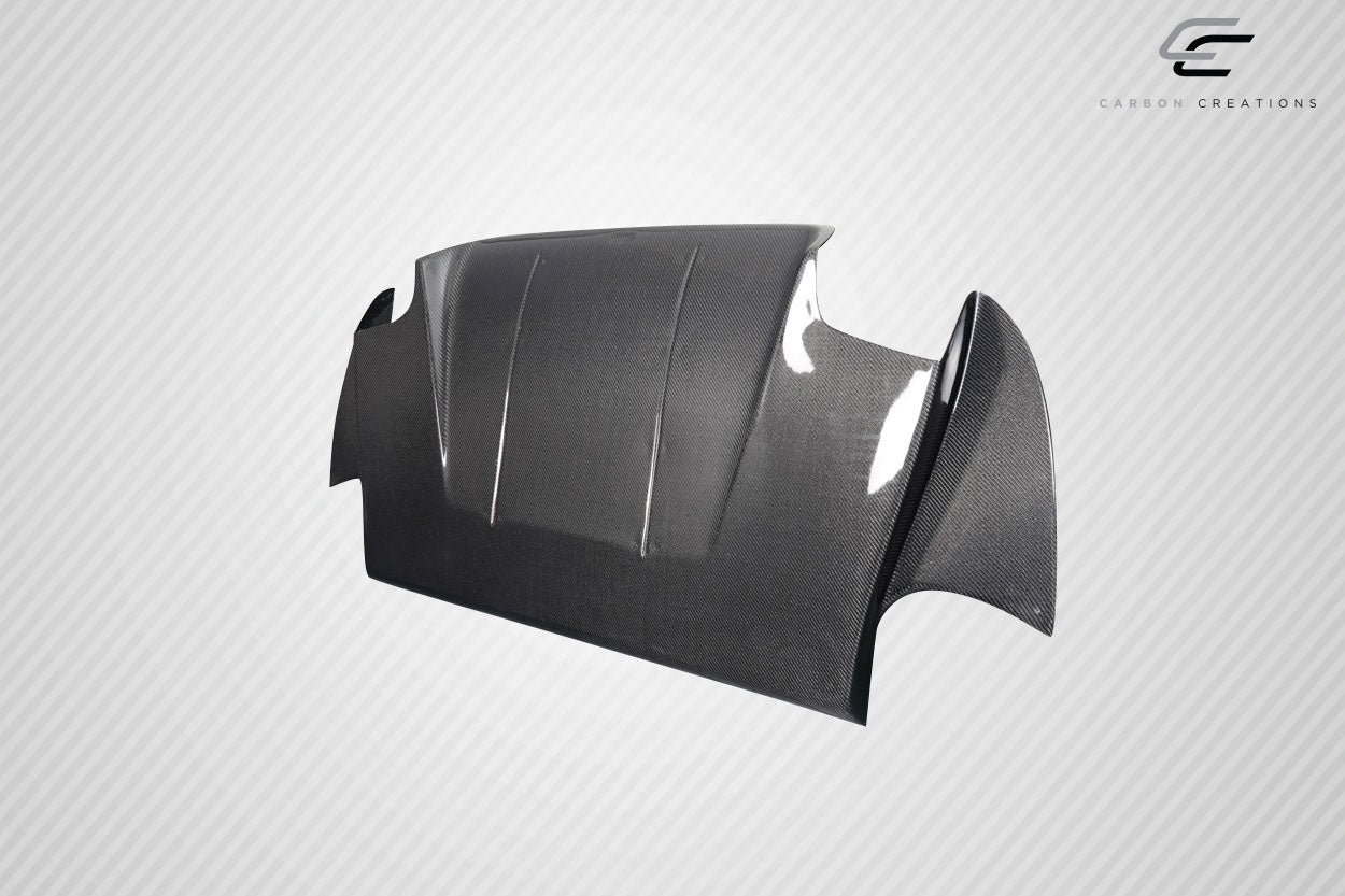 Carbon Creations VRS Rear Lip Add On Spoiler Compatible With 2003-2006 Mitsubishi Evolution - 3 Piece - 116616