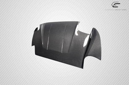 Carbon Creations VRS Rear Lip Add On Spoiler Compatible With 2003-2006 Mitsubishi Evolution - 3 Piece - 116616