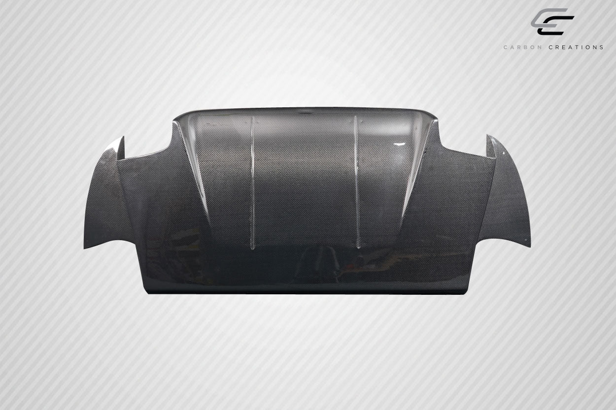 Carbon Creations VRS Rear Lip Add On Spoiler Compatible With 2003-2006 Mitsubishi Evolution - 3 Piece - 116616