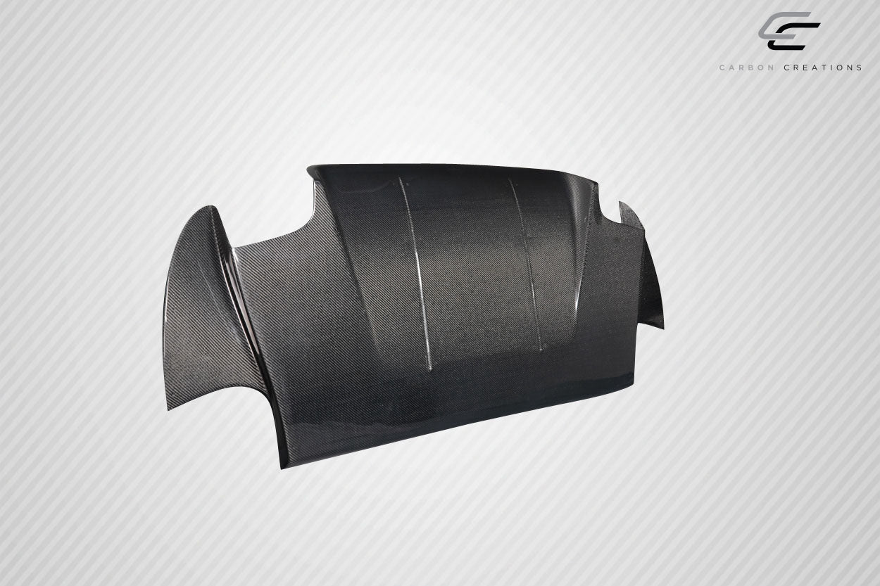 Carbon Creations VRS Rear Lip Add On Spoiler Compatible With 2003-2006 Mitsubishi Evolution - 3 Piece - 116616