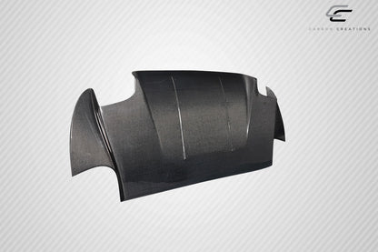 Carbon Creations VRS Rear Lip Add On Spoiler Compatible With 2003-2006 Mitsubishi Evolution - 3 Piece - 116616