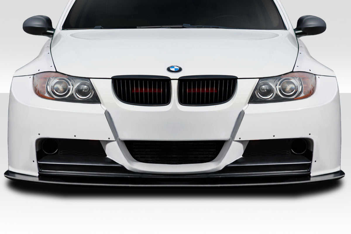 Extreme Dimensions Duraflex HX Wide Body Front Lip Spoiler Compatible With 2006-2008 BMW 3 Series - 2 Piece - 116621