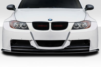 Extreme Dimensions Duraflex HX Wide Body Front Lip Spoiler Compatible With 2006-2008 BMW 3 Series - 2 Piece - 116621