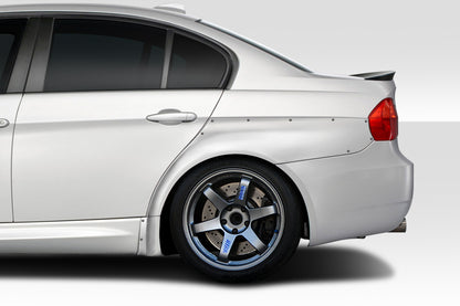 Extreme Dimensions Duraflex HX Rear Wide Body Fender Flares Compatible With 2006-2011 BMW 3 Series - 2 Piece - 116625