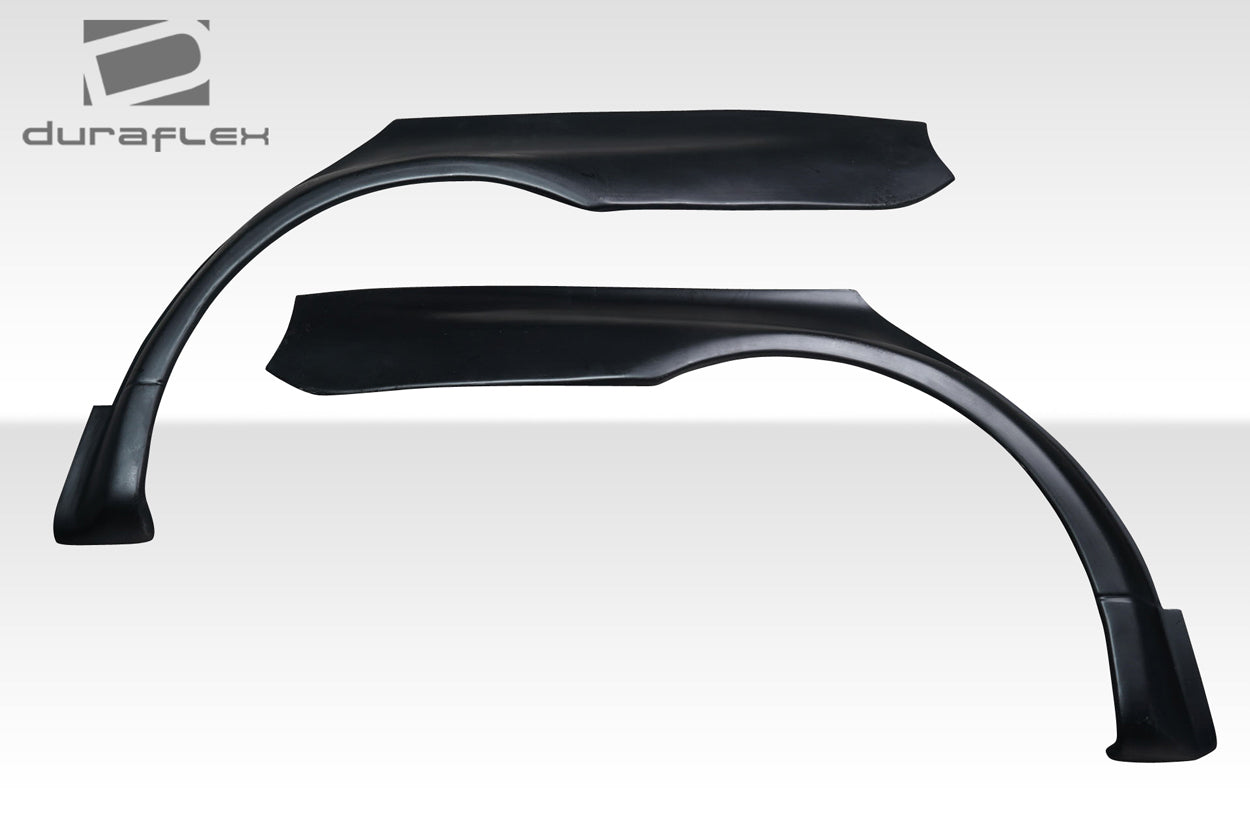 Extreme Dimensions Duraflex HX Rear Wide Body Fender Flares Compatible With 2006-2011 BMW 3 Series - 2 Piece - 116625