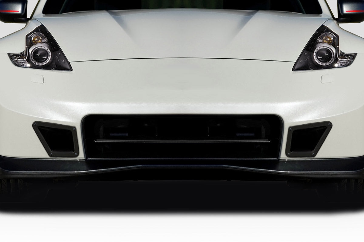 Extreme Dimensions Duraflex N1 RC Front Bumper Cover Cover Vents Ducts Compatible With 2009-2020 Nissan 370Z Z34 - 2 Piece - 116641