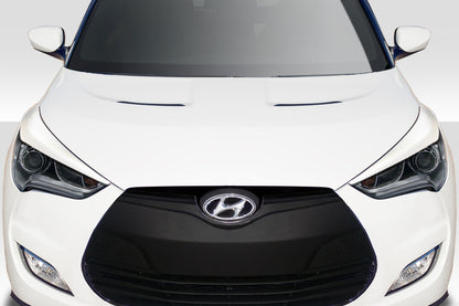 Extreme Dimensions Duraflex Raptor Eye Lids Compatible With 2012-2017 Hyundai Veloster - 2 Piece - 116656