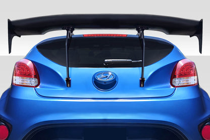 Extreme Dimensions Duraflex RGT Wing Spoiler Compatible With 2012-2017 Hyundai Veloster - 5 Piece - 116658