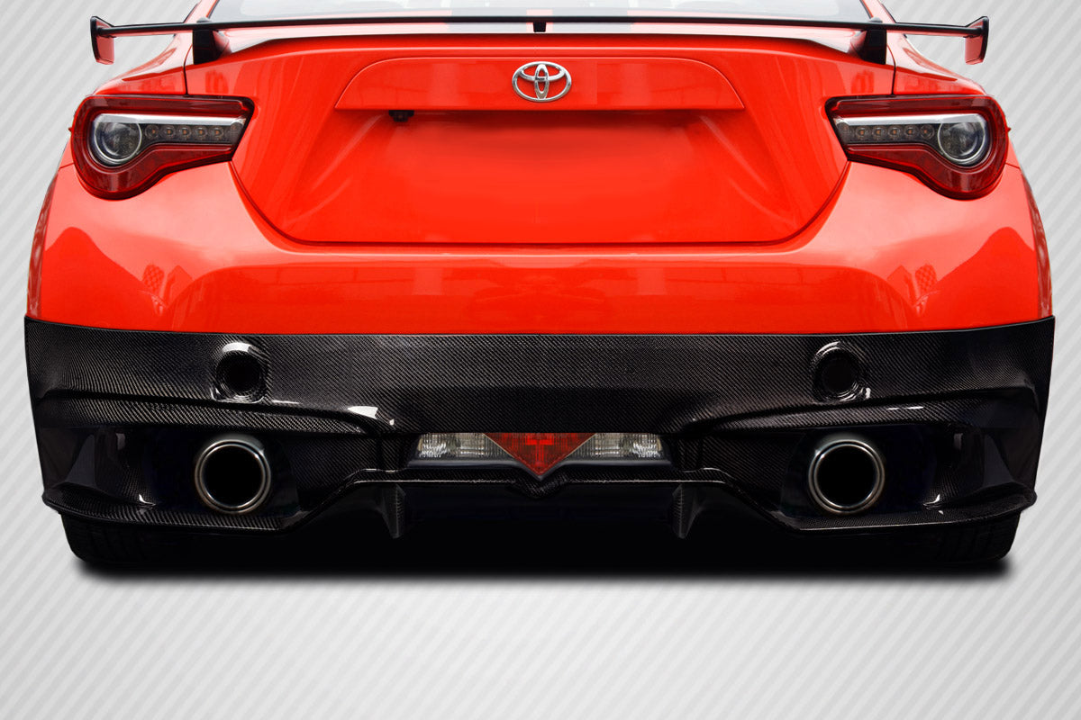 Carbon Creations TD3000 V2 Rear Diffuser Compatible With 2013-2020 Scion FR-S Toyota 86 BRZ - 1 Piece - 116665