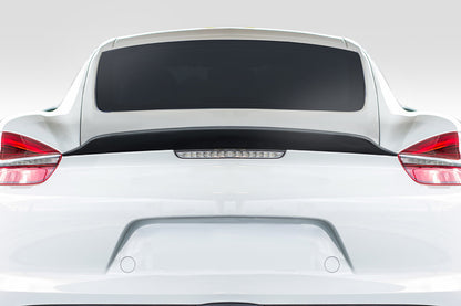Extreme Dimensions Duraflex GT4 Wing Spoiler Compatible With 2014-2016 Porsche Cayman - 1 Piece - 116681