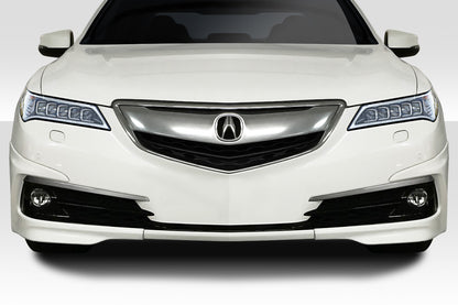 Extreme Dimensions Duraflex A Spec Front Lip Spoiler Add Ons Compatible With 2015-2017 Acura TLX - 2 Piece - 116683