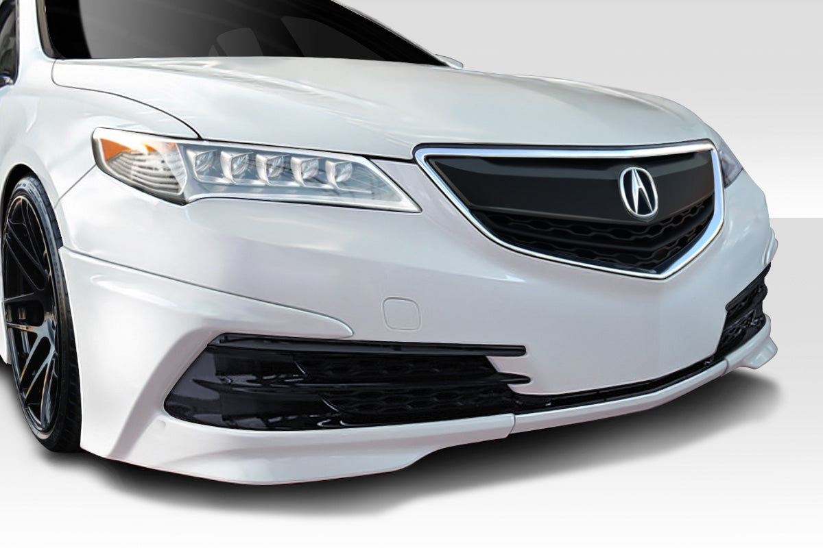 Extreme Dimensions Duraflex A Spec Front Lip Spoiler Add Ons Compatible With 2015-2017 Acura TLX - 2 Piece - 116683