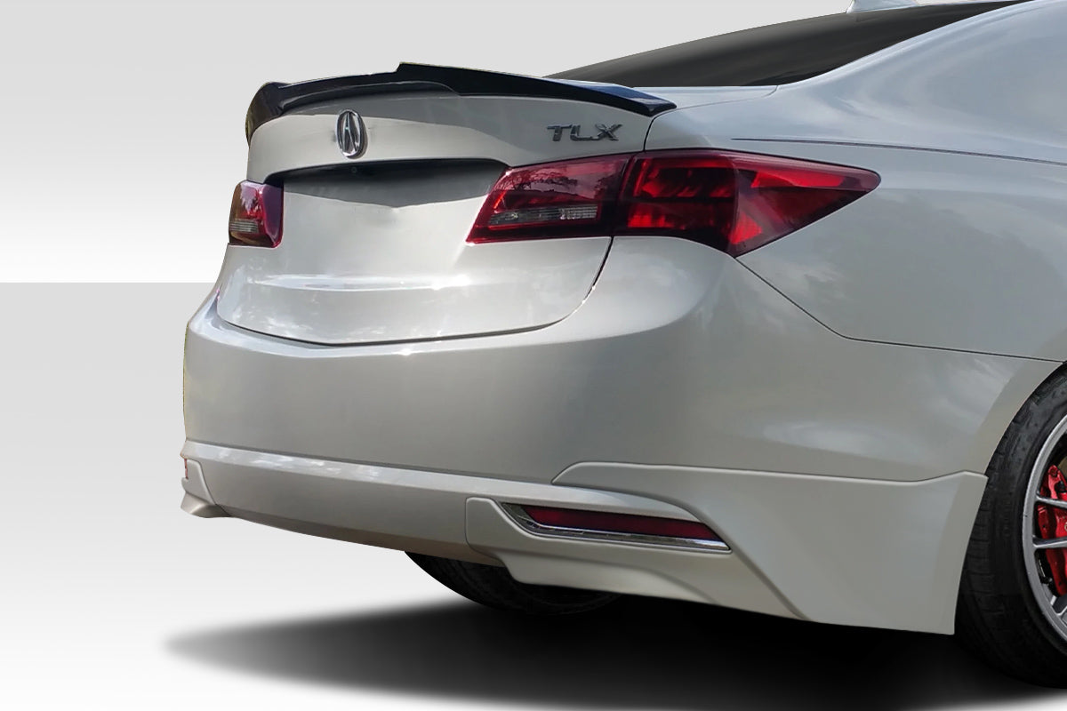 Extreme Dimensions Duraflex A Spec Rear Lip Add On Spoiler Add Ons Compatible With 2015-2017 Acura TLX - 2 Piece - 116685
