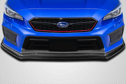 Carbon Creations C Speed Front Lip Spoiler Under Spoiler Air Dam Compatible With 2015-2017 Subaru WRX - 1 Piece - 116694