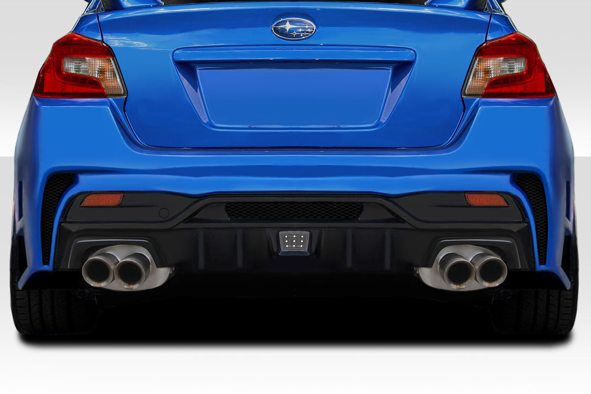 Extreme Dimensions Duraflex VRS Rear Bumper Cover Cover Compatible With 2015-2021 Subaru WRX STI - 1 Piece - 116706