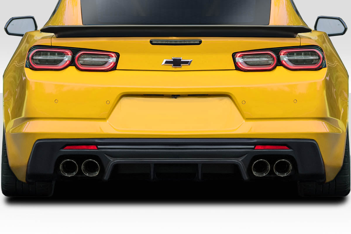 Extreme Dimensions Duraflex Shark Rear Diffuser Compatible With 2016-2023 Chevrolet Camaro - 1 Piece - 116707