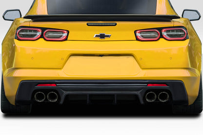 Extreme Dimensions Duraflex Shark Rear Diffuser Compatible With 2016-2023 Chevrolet Camaro - 1 Piece - 116707