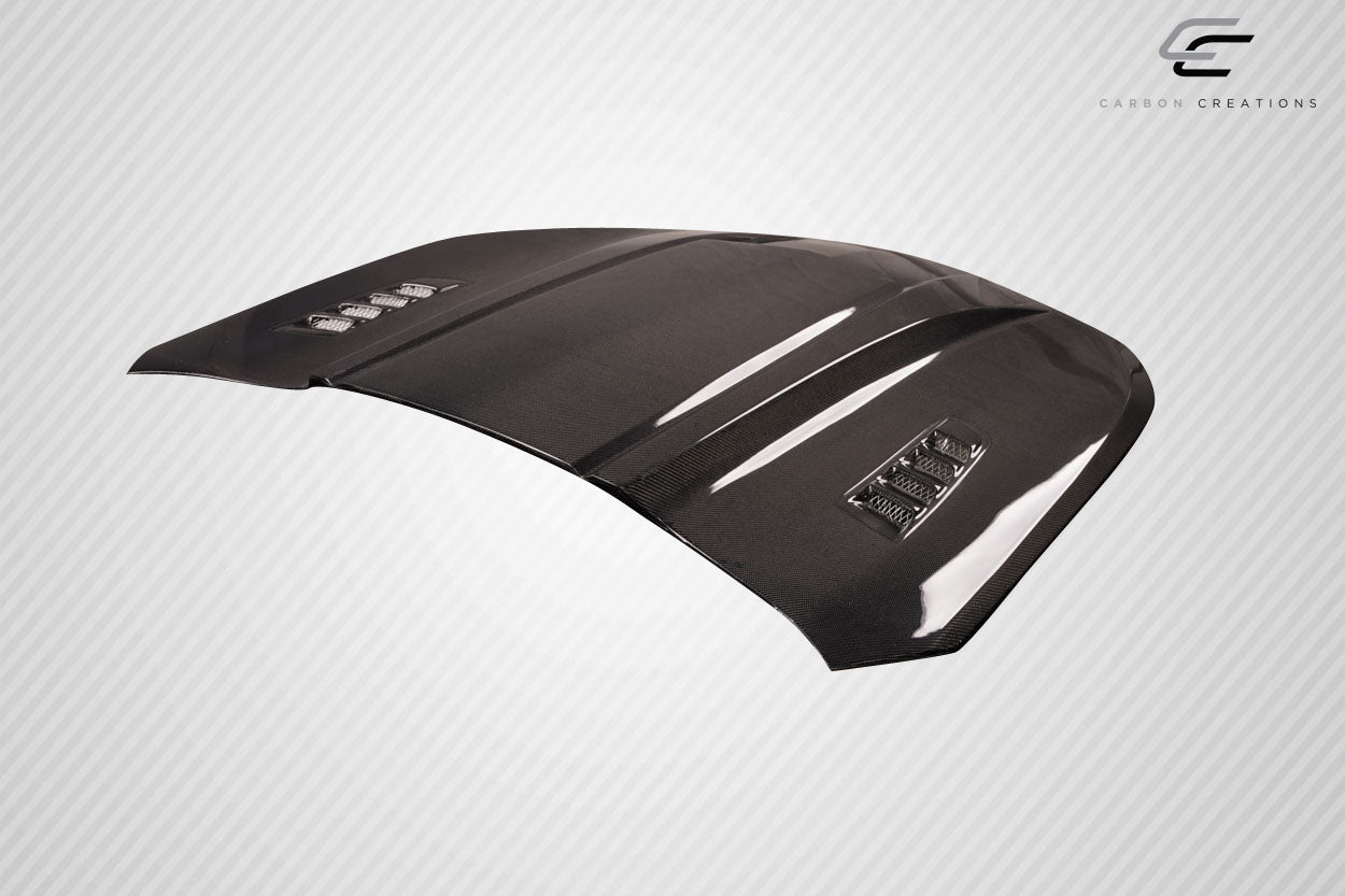 Carbon Creations CVX Hood Compatible With 2016-2024 Chevrolet Camaro - 1 Piece - 116712