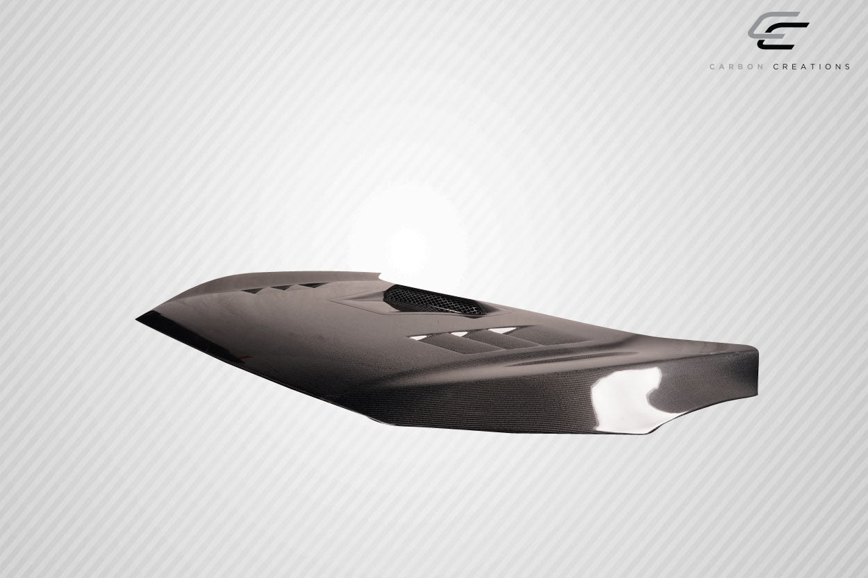 Carbon Creations TS 1 Hood Compatible With 2016-2021 Honda Civic - 1 Piece - 116714