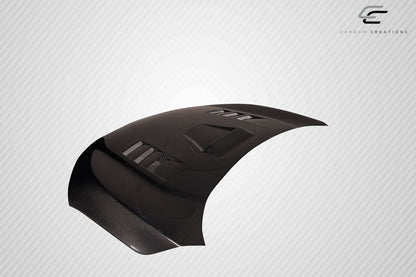 Carbon Creations TS 1 Hood Compatible With 2016-2021 Honda Civic - 1 Piece - 116714