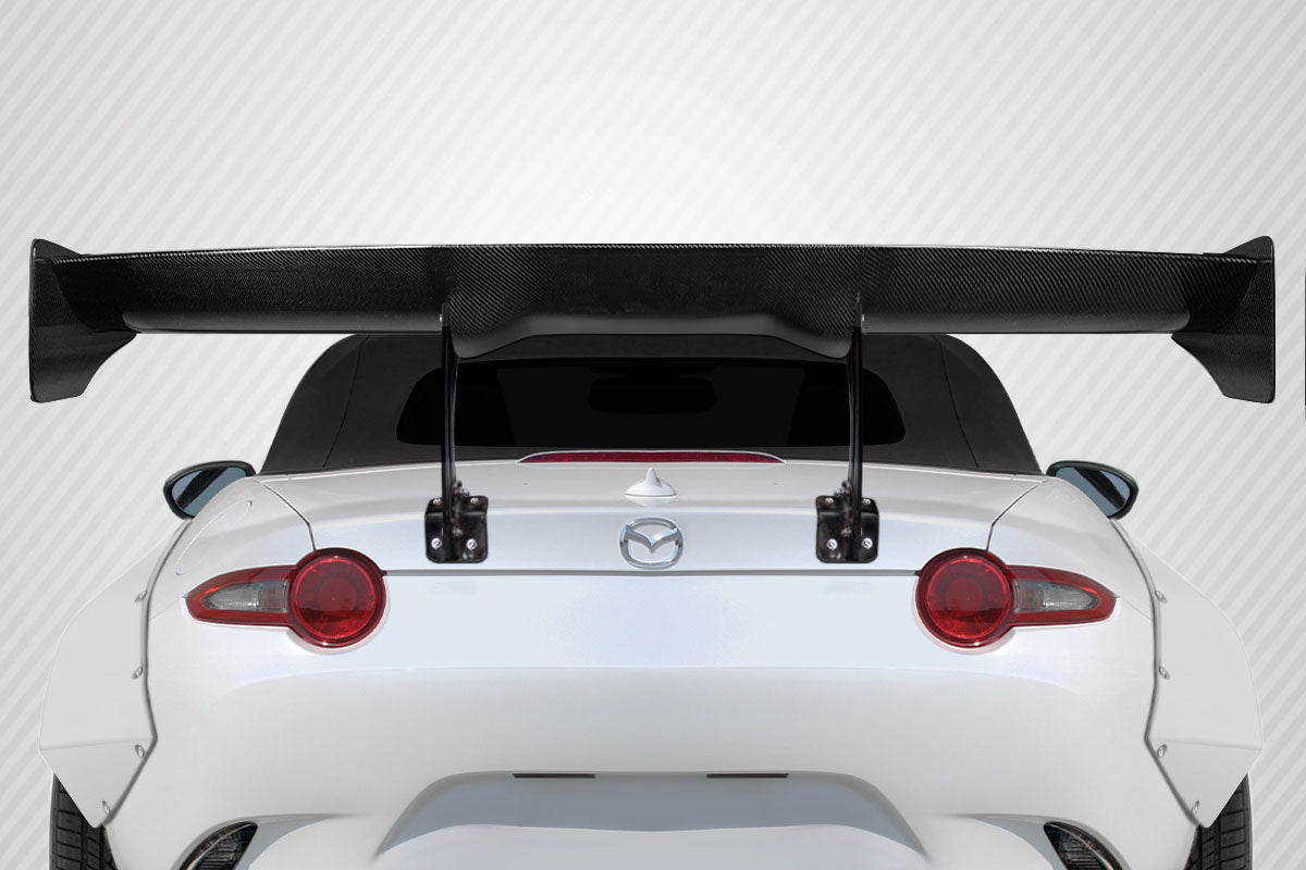 Carbon Creations RBS Rear Wing Spoiler Compatible With 2016-23 Mazda Miata - 9 Piece - 116720