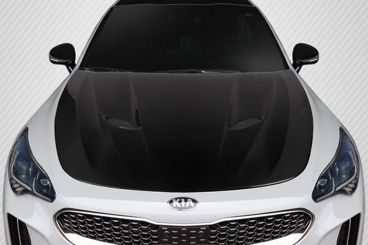 Carbon Creations Executive Hood Compatible With 2018-2023 Kia Stinger - 1 Piece - 116726