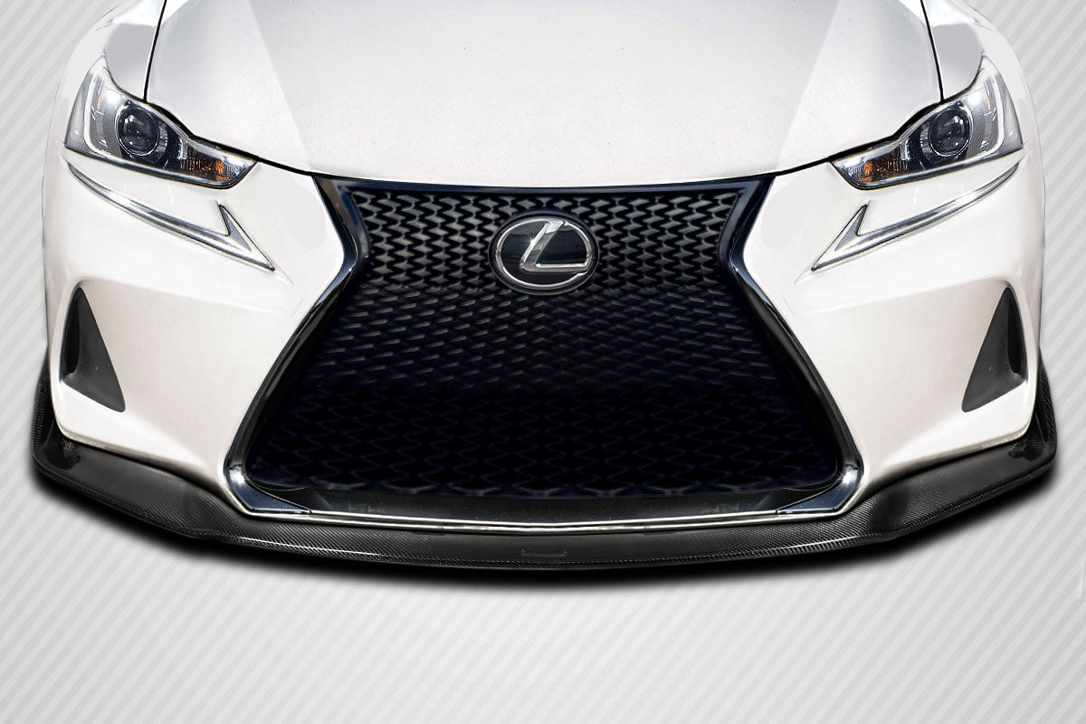 Carbon Creations ARS Front Lip Spoiler Under Spoiler Compatible With 2017-20 Lexus IS IS200 IS350 - 1 Piece - 116728