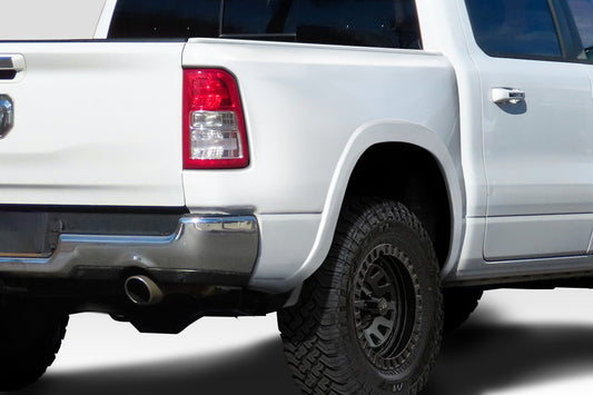 Extreme Dimensions Duraflex Off Road Bulge Rear Fenders Compatible With 2019-2023 Dodge Ram - 2 Piece - 116730
