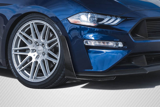 Carbon Creations Z1 Front Lip Spoiler Compatible With 2018-2023 Ford Mustang Performance - 2 Piece - 116735