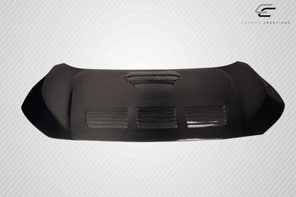Carbon Creations EVS Hood Compatible With 2017-2021 Honda Civic TypeR - 1 Piece - 116758