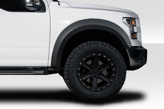 Extreme Dimensions Duraflex Raptor Look Fender Flares Compatible With 2015-2020 Ford F-150 - 4 Piece - 116761