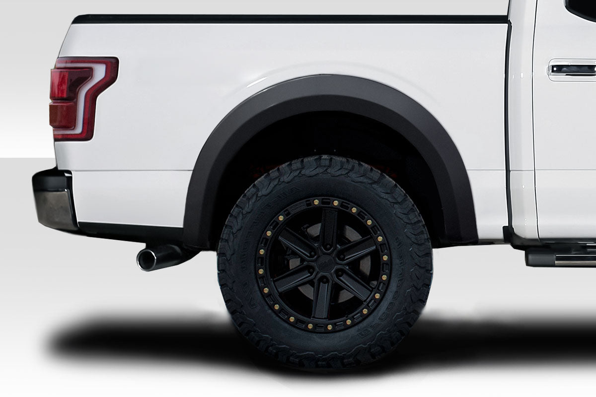 Extreme Dimensions Duraflex Raptor Look Fender Flares Compatible With 2015-2020 Ford F-150 - 4 Piece - 116761