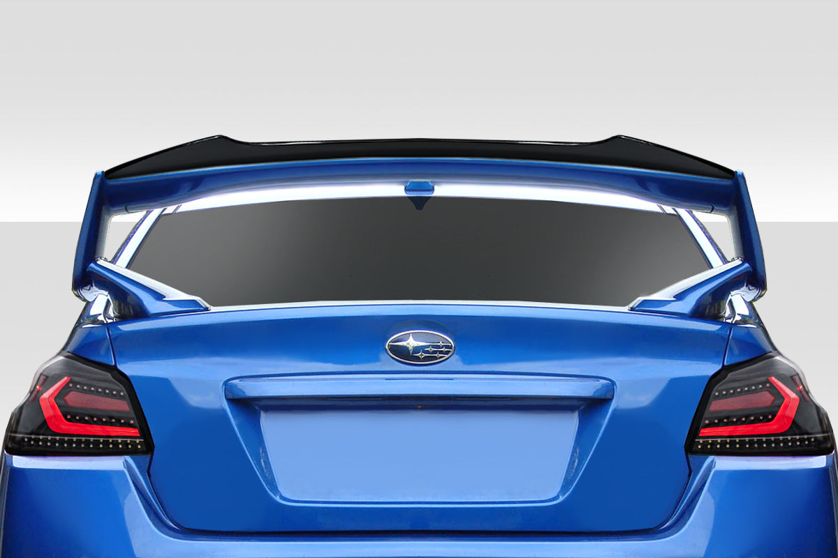 Extreme Dimensions Duraflex M Force Rear Wing Spoiler Add On Compatible With 2015-2021 Subaru WRX STI - 1 Piece - 116765