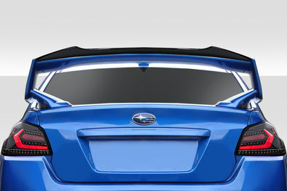 Extreme Dimensions Duraflex M Force Rear Wing Spoiler Add On Compatible With 2015-2021 Subaru WRX STI - 1 Piece - 116765