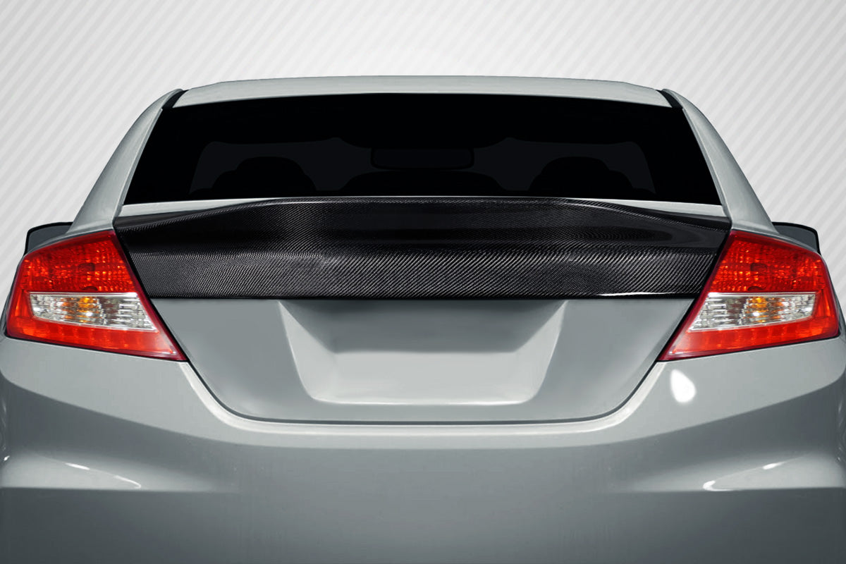 Carbon Creations KMZ Wing Spoiler Compatible With 2012-2015 Honda Civic - 1 Piece - 116778