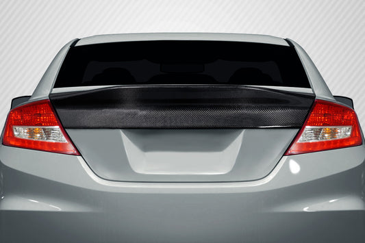 Carbon Creations KMZ Wing Spoiler Compatible With 2012-2015 Honda Civic - 1 Piece - 116778