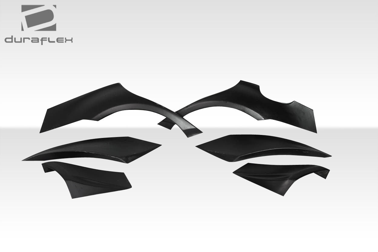 Extreme Dimensions Duraflex CPR Rear Fender Flares Compatible With 2009-2013 Toyota Corolla - 6 Piece - 116846
